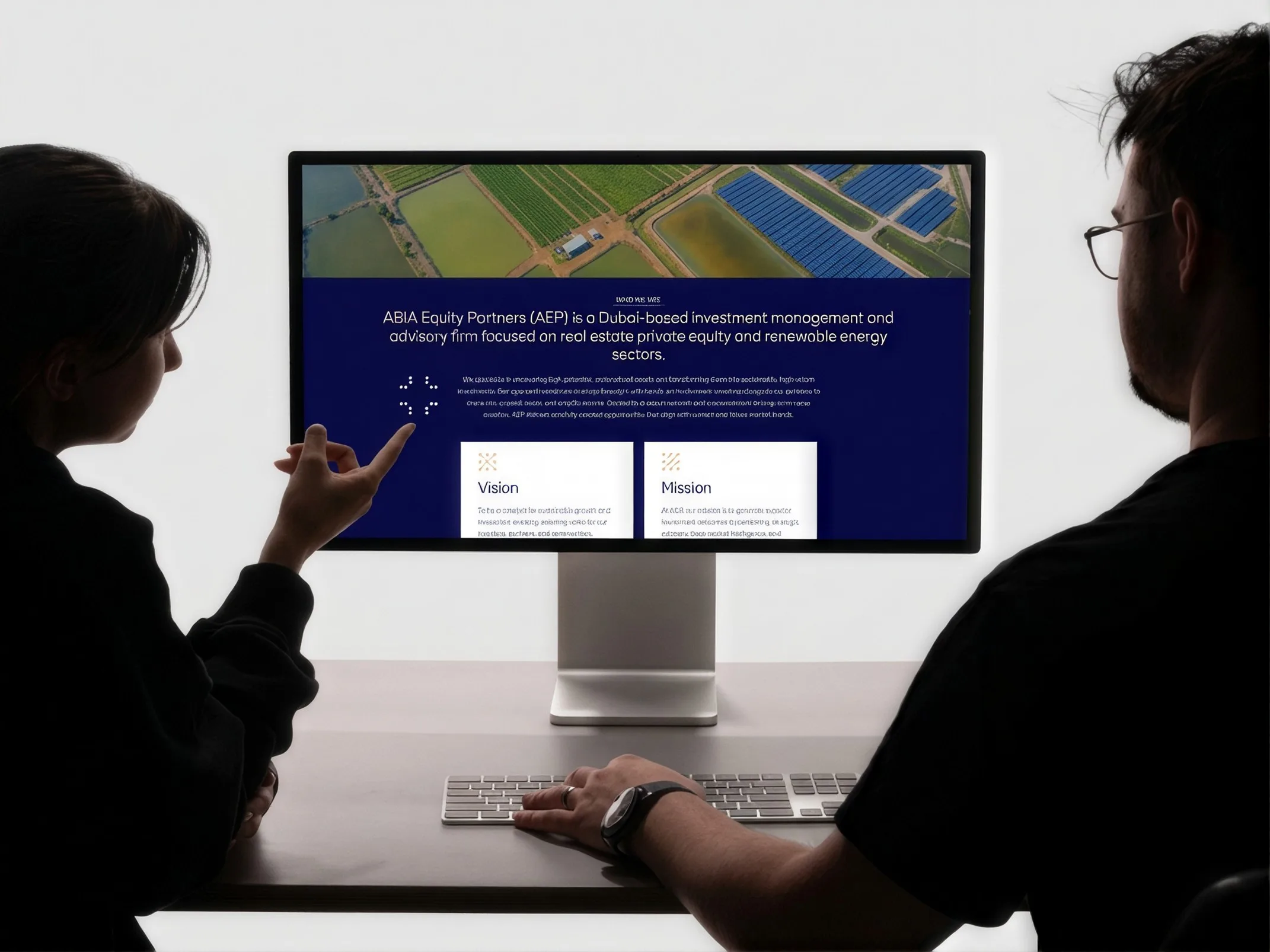 Abia Equity Partners — desktop website review