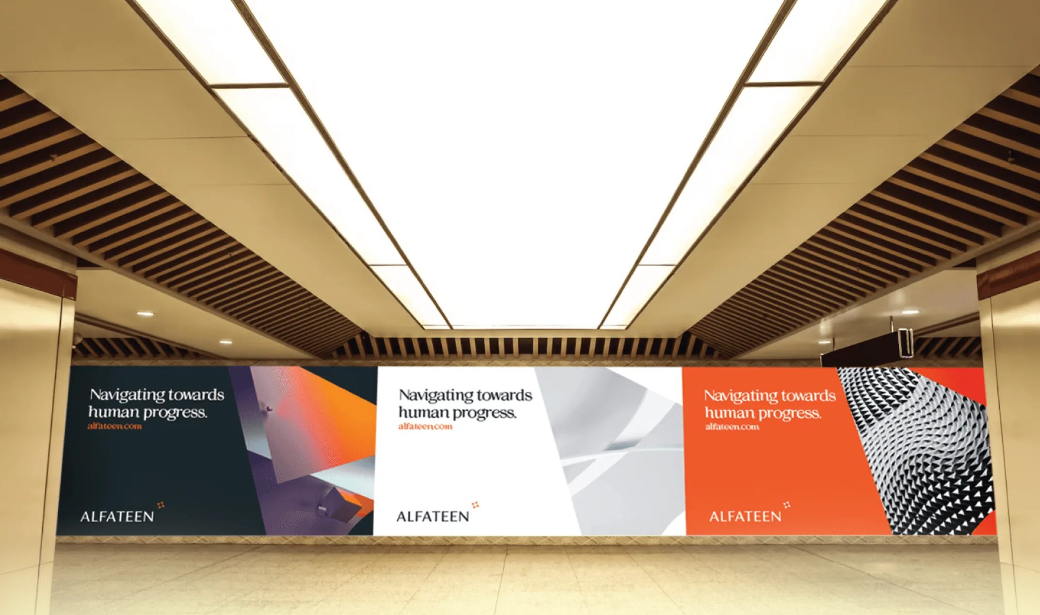 Al Fateen — lobby environmental digital displays