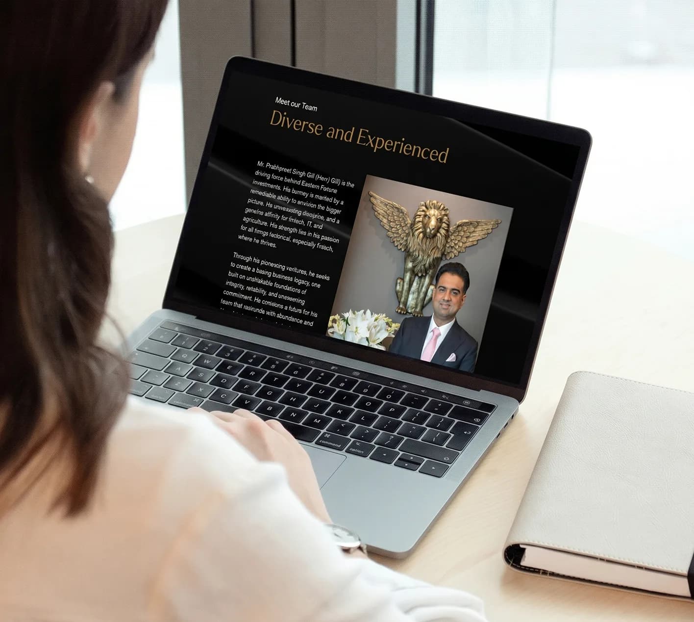 EFI Meet our Team — leadership profile and brand story