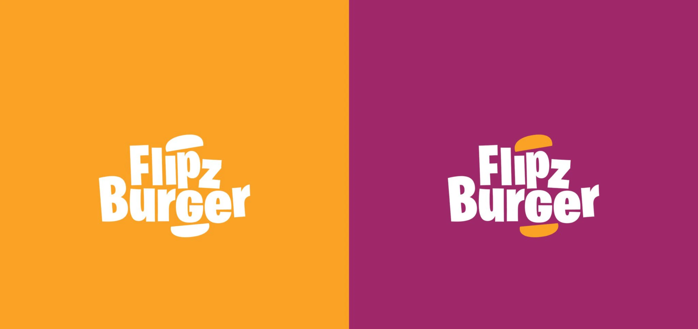 Flips Burger branding hero — signature identity showcase