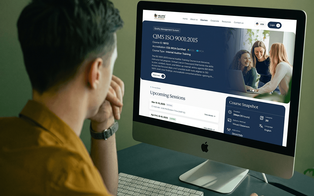 Kelmac homepage screen