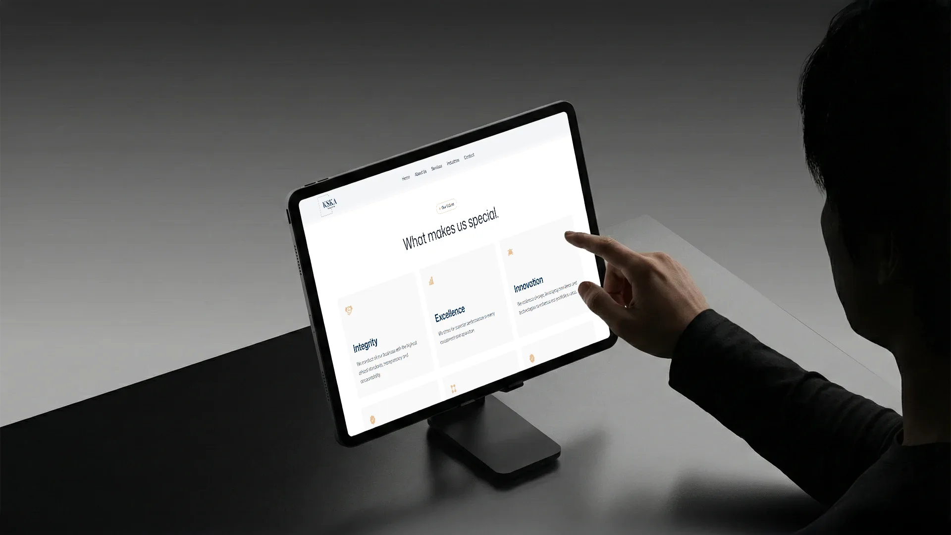KSKA media — desktop screen detail