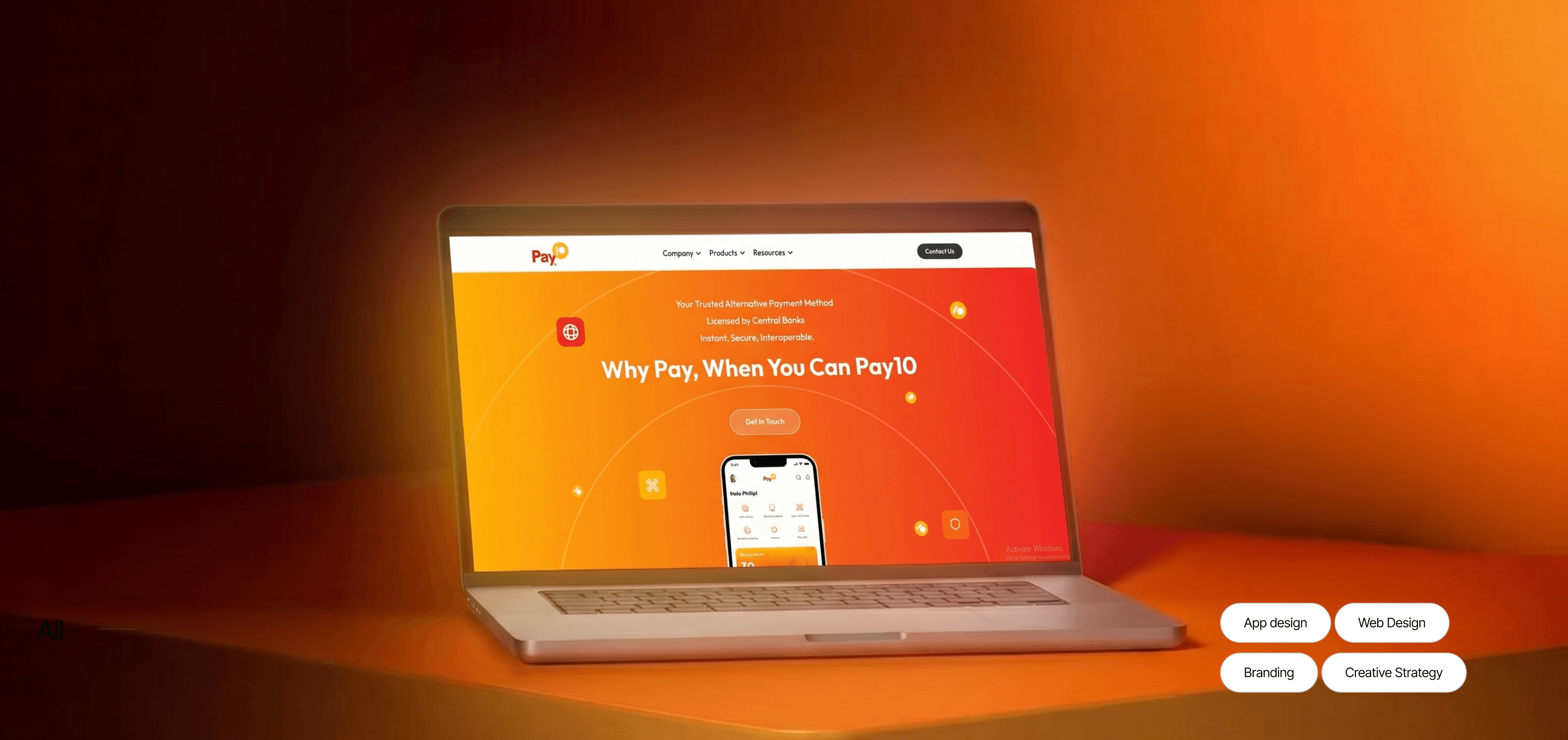 Pay10 payment platform showcase