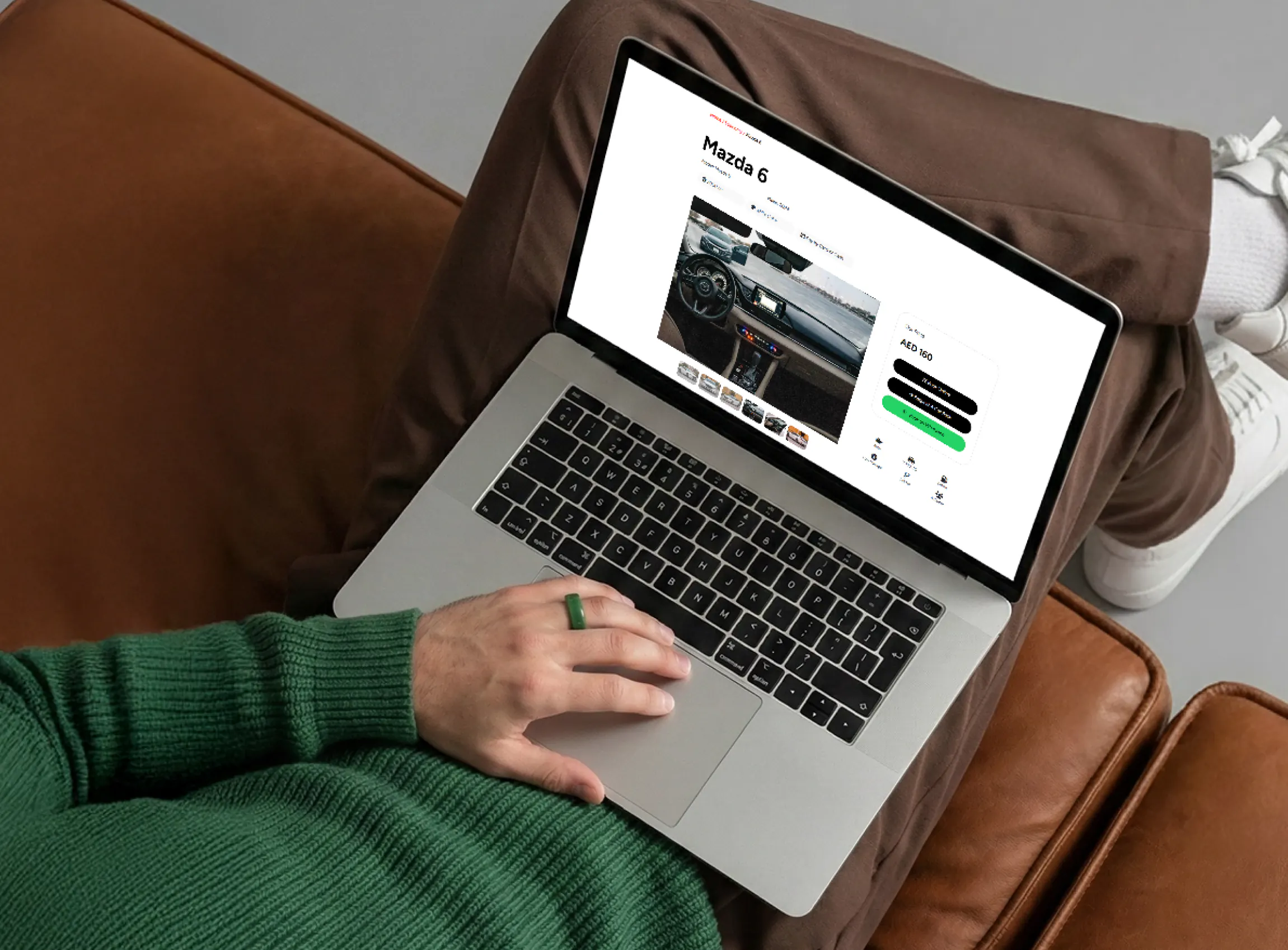 Speedy Machine media — fleet browsing mockup