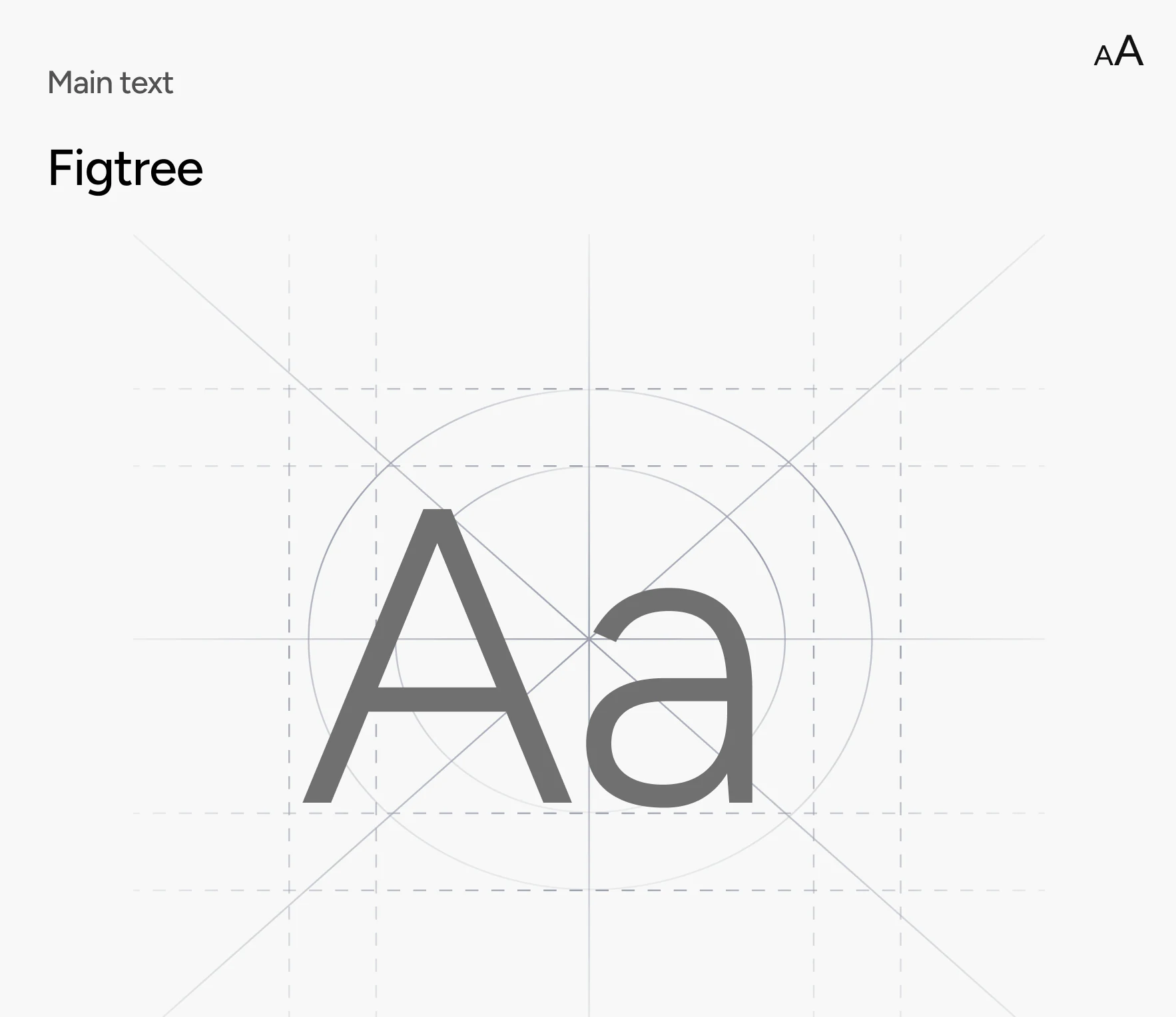 Speedy Machine typography — Figtree main text specimen