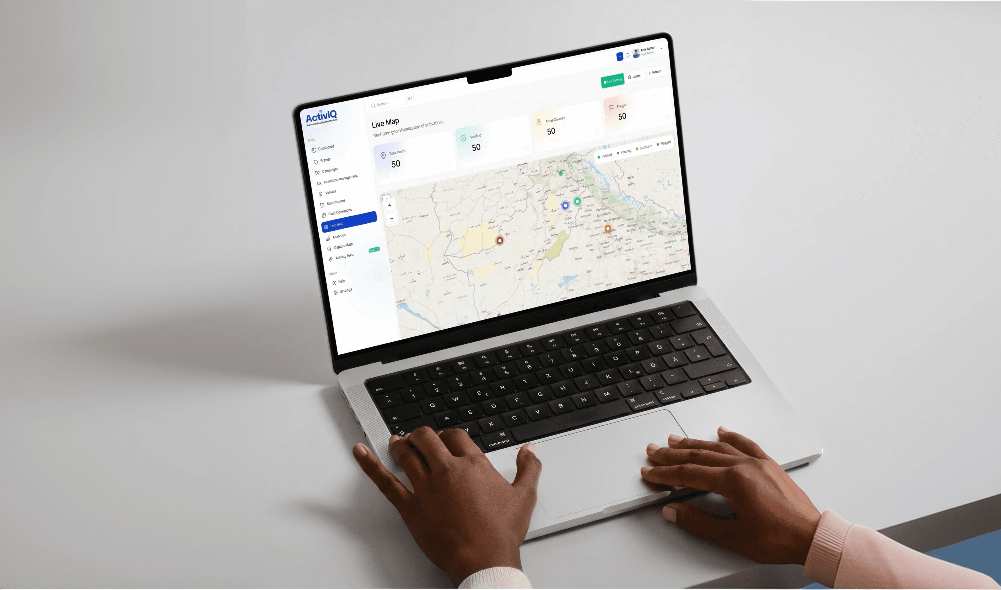 Web app development showcase