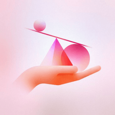 Vision decorative balance