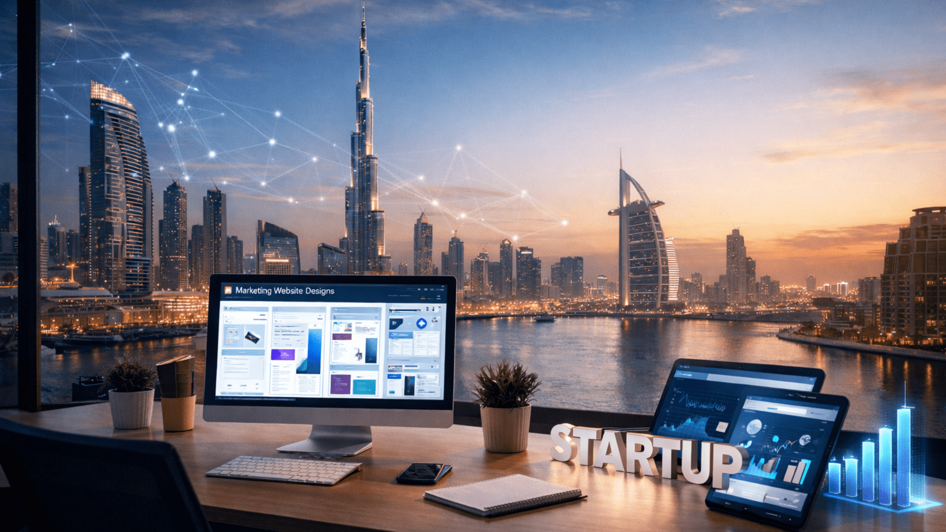 web agency dubai startups