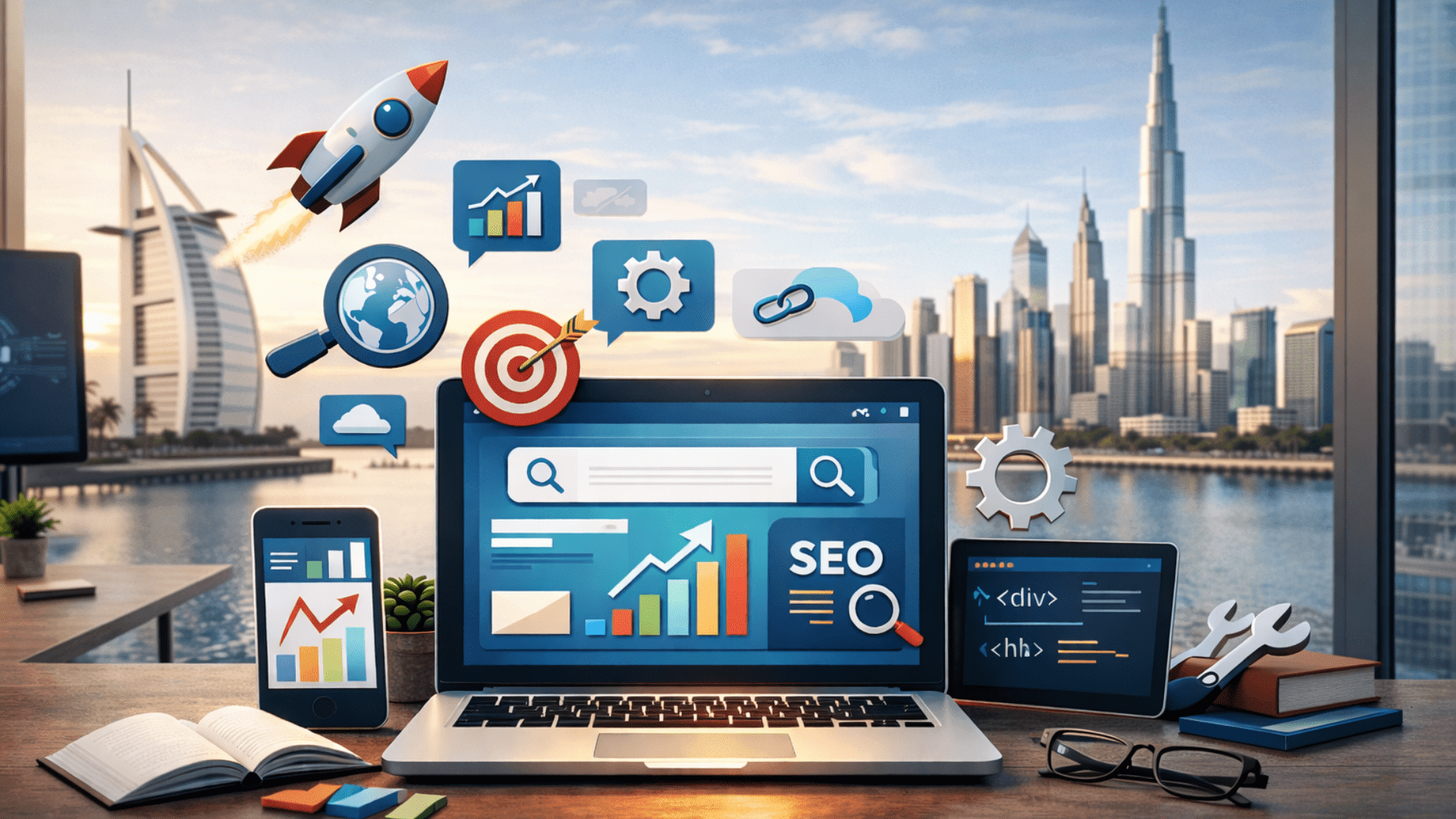 SEO-friendly web development in Dubai
